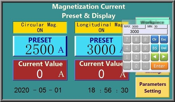 HMP-4000DC Magnetyczna maszyna do kontroli cząstek AC DC Magnetyzacja 4000 Amp