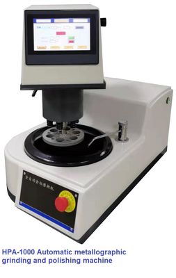 6 próbek Plc Control Metalograficzna maszyna do szlifowania i polerowania Pojedyncza tarcza automatyczna