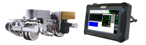 EMAT Magnetic Creep Magnetic Crawler Tester pomiaru grubości korozji TG-M70