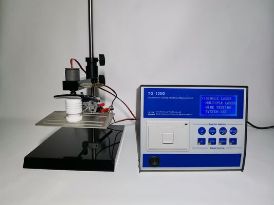 HUATEC TG-100G Elektrolityczny (kulombowski) miernik grubości Tester grubości kulombometryczny z wbudowaną drukarką