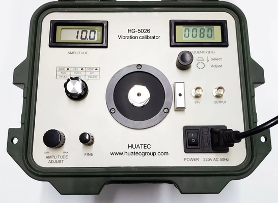 Przenośny ręczny kalibrator drgań wibracyjnych Generator sygnału sinusoidalnego Wzmacniacz mocy